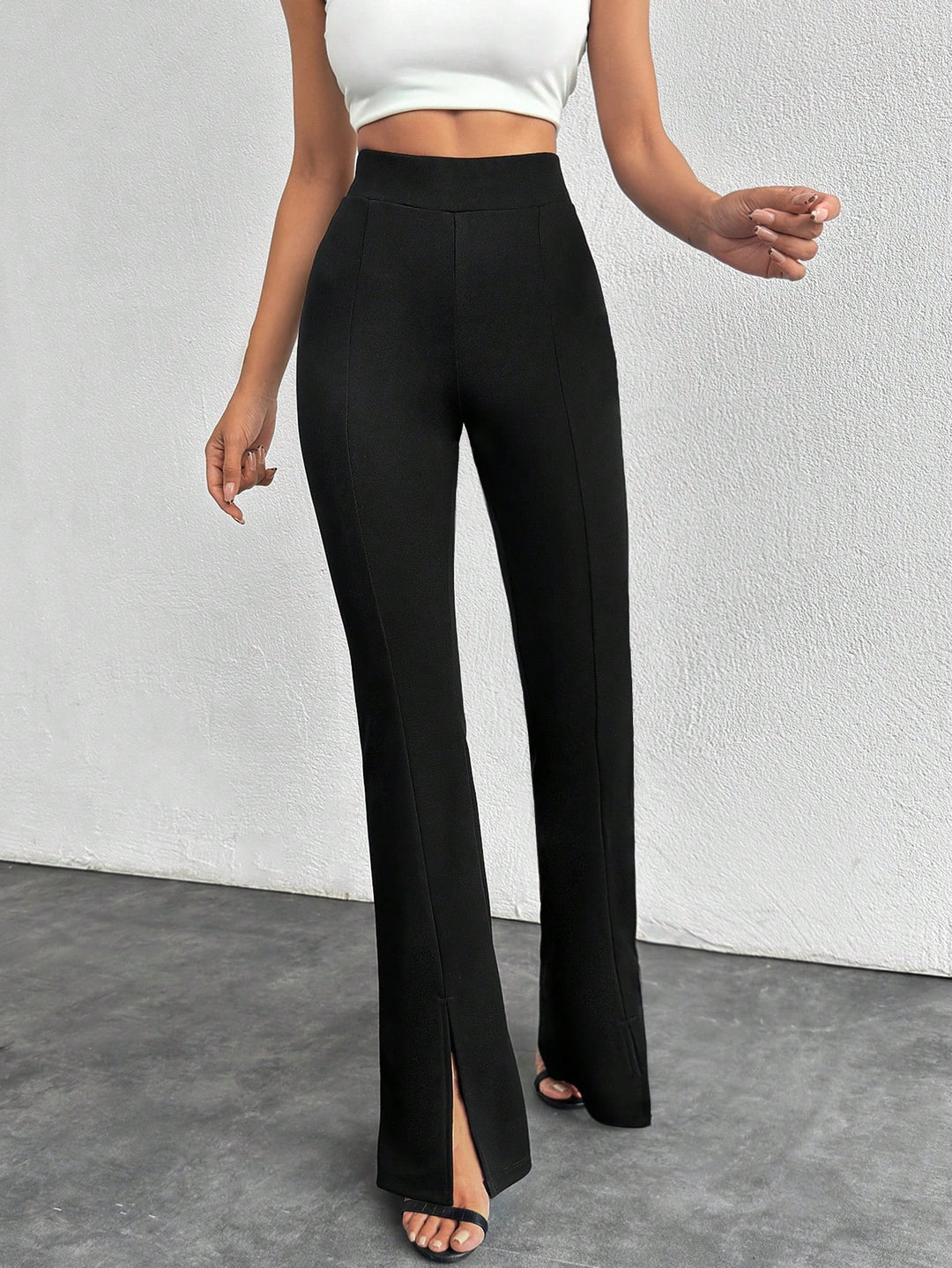 Pantaloni SHEIN, negru