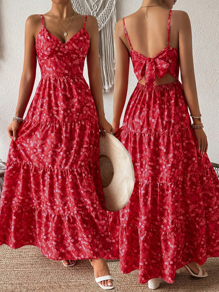 Rochie maxi SHEIN, roșu