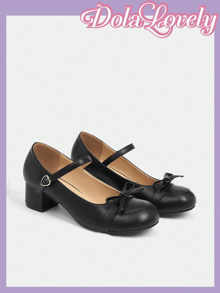 Pantofi cu toc SHEIN, negru