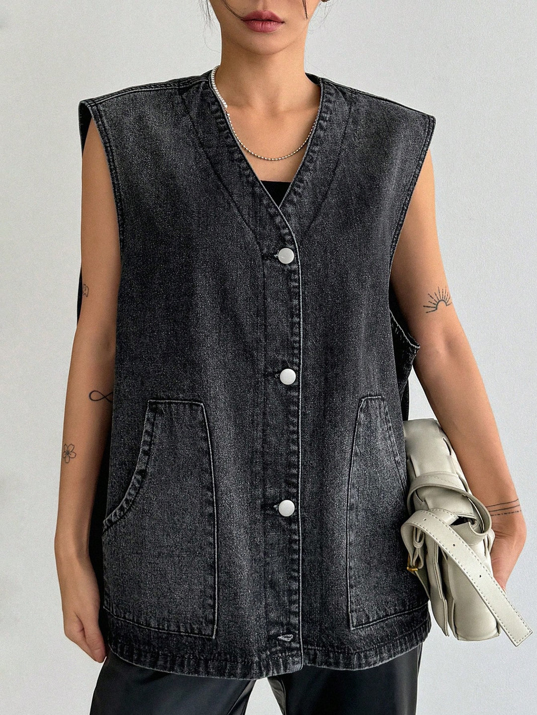 Top SHEIN, gri