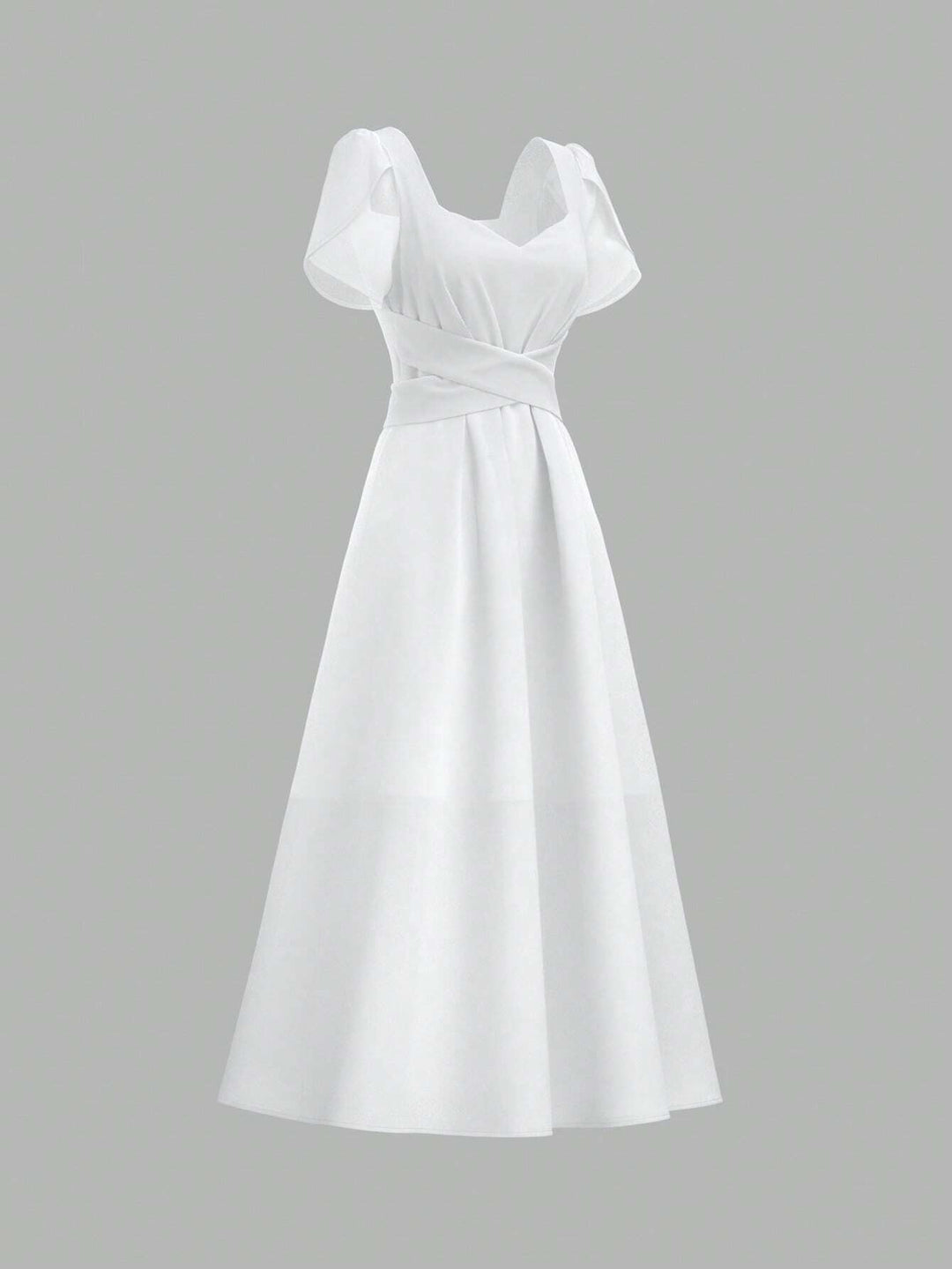 Rochie maxi SHEIN, alb