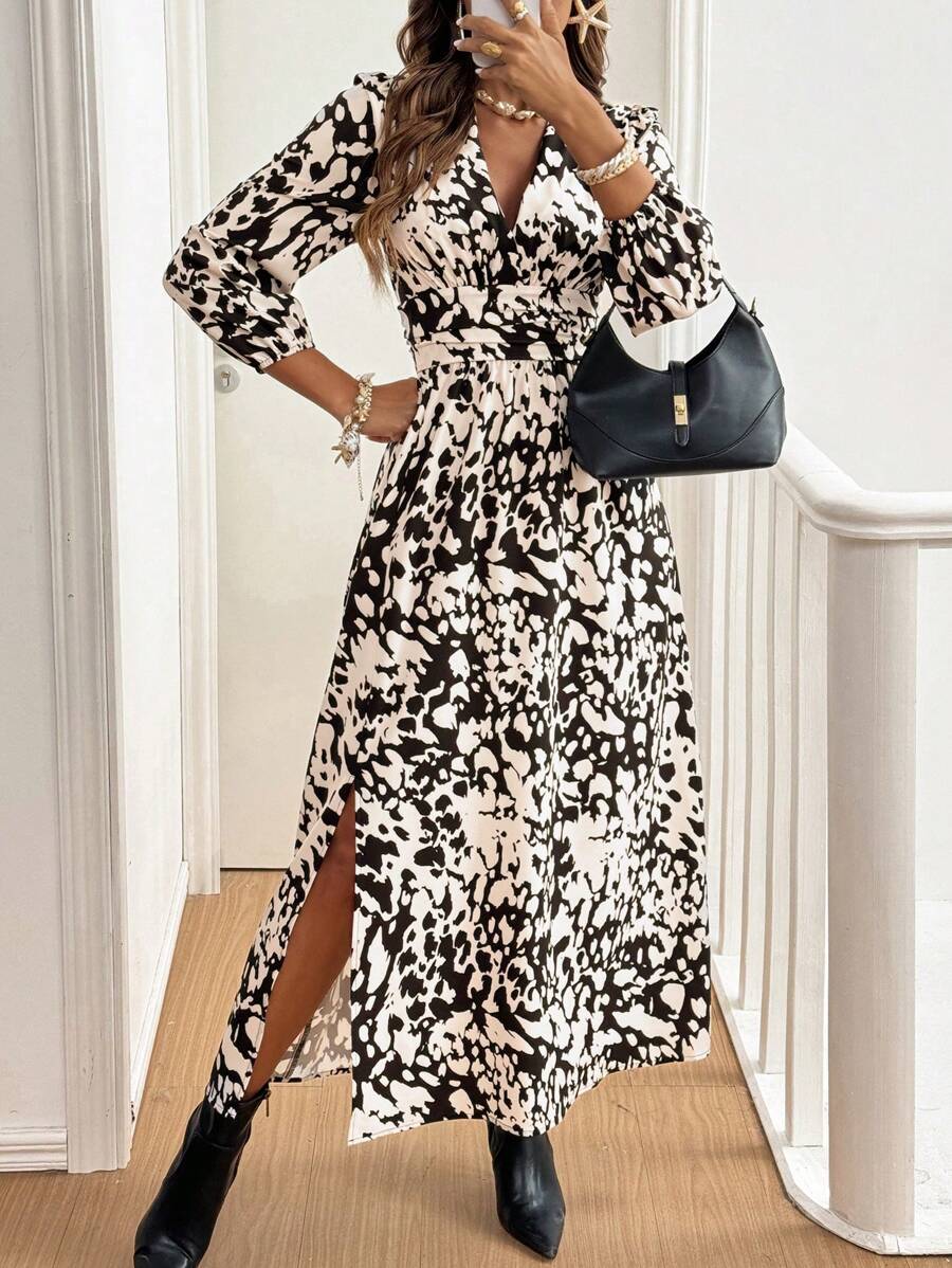 Rochie maxi SHEIN, mix culori