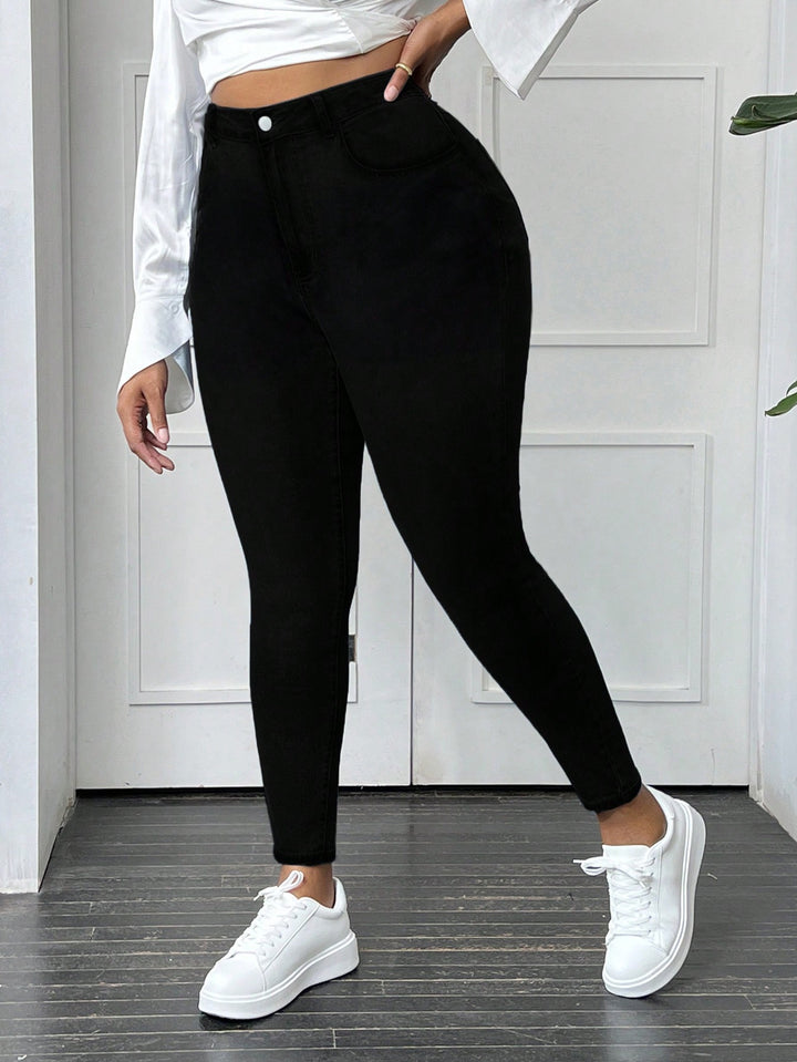 Jeans SHEIN, negru