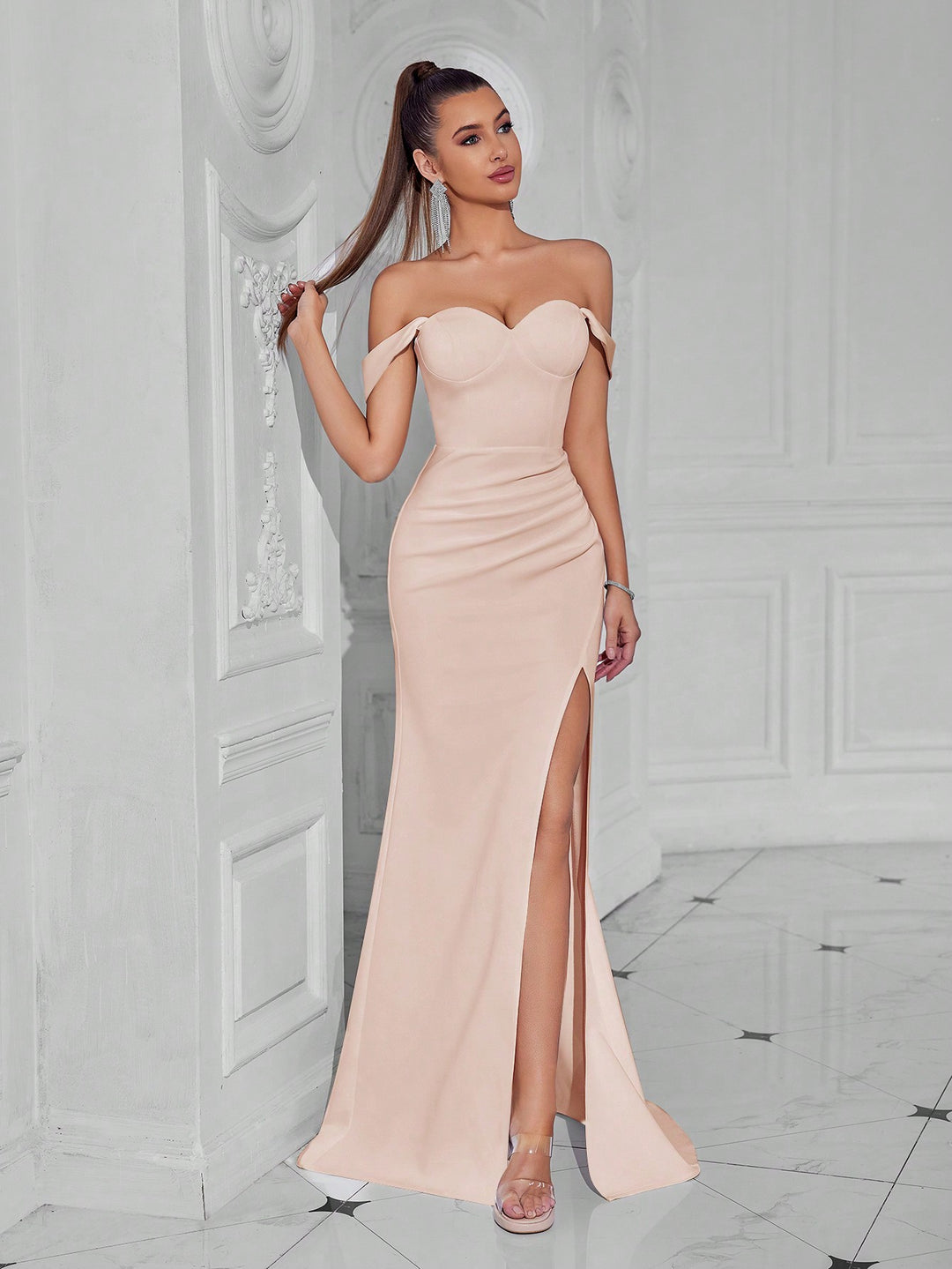 Rochie SHEIN, bej