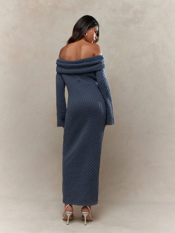 Rochie maxi SHEIN, albastru