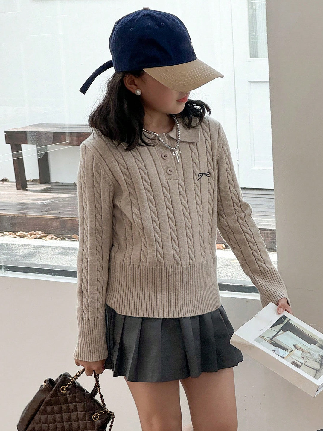 Pulover SHEIN, bej