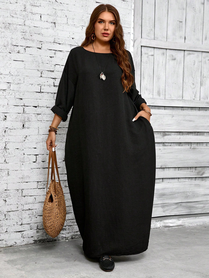 Rochie maxi SHEIN, negru