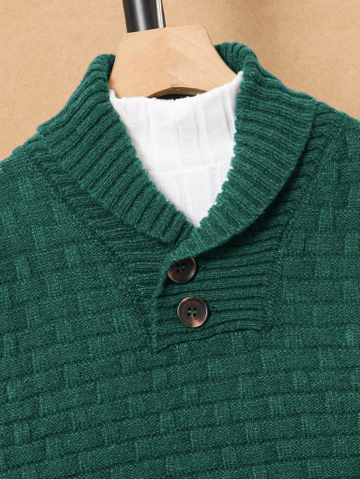 Pulover SHEIN, verde