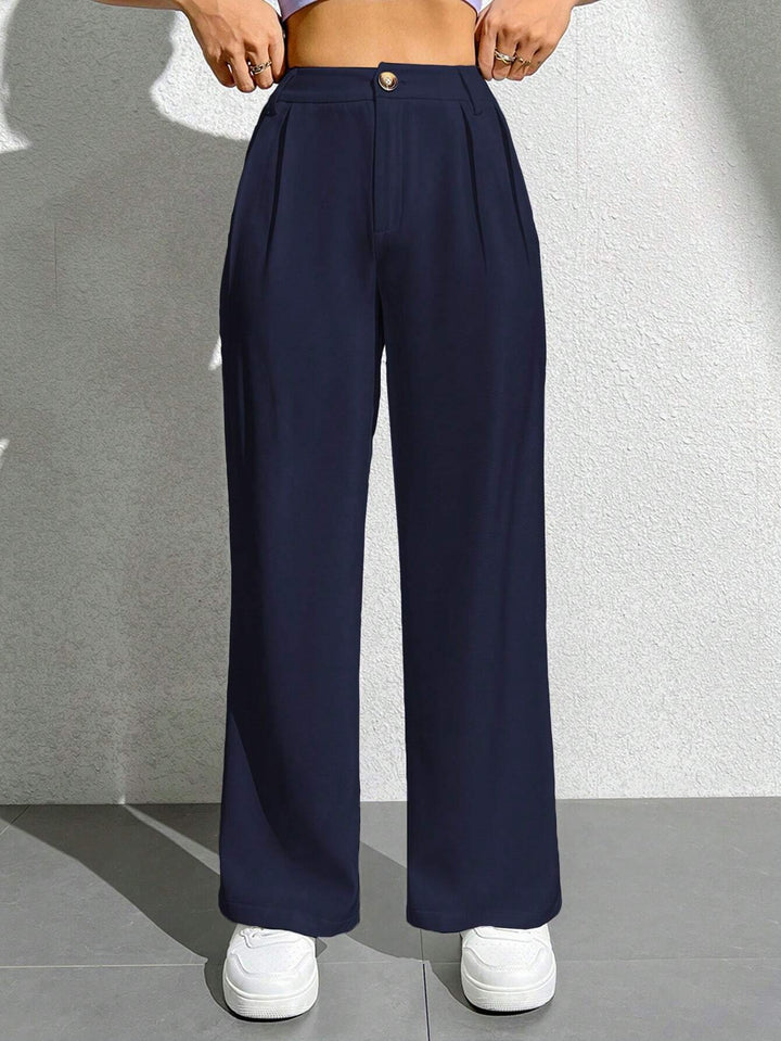 Pantaloni SHEIN, albastru