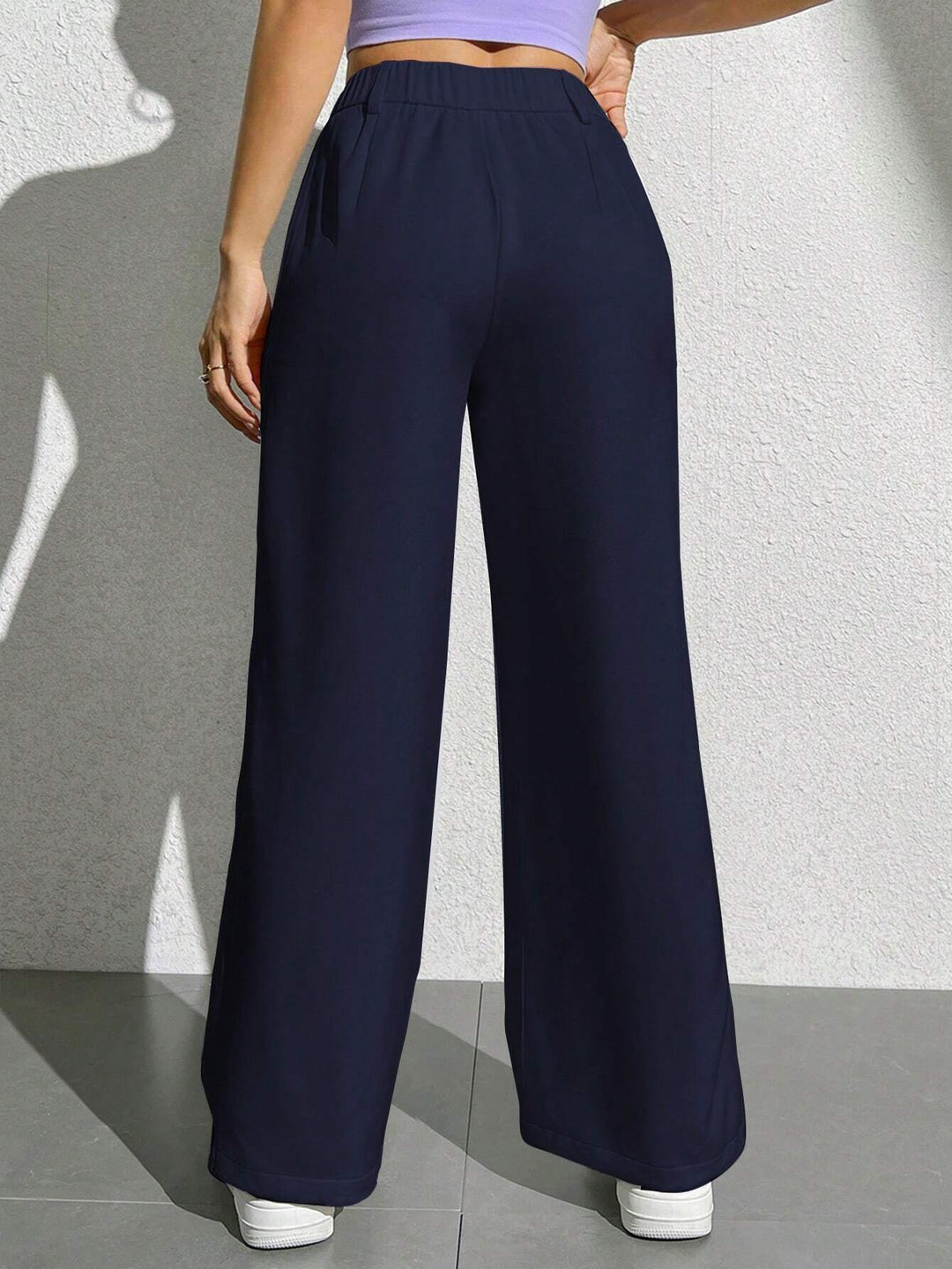 Pantaloni SHEIN, albastru