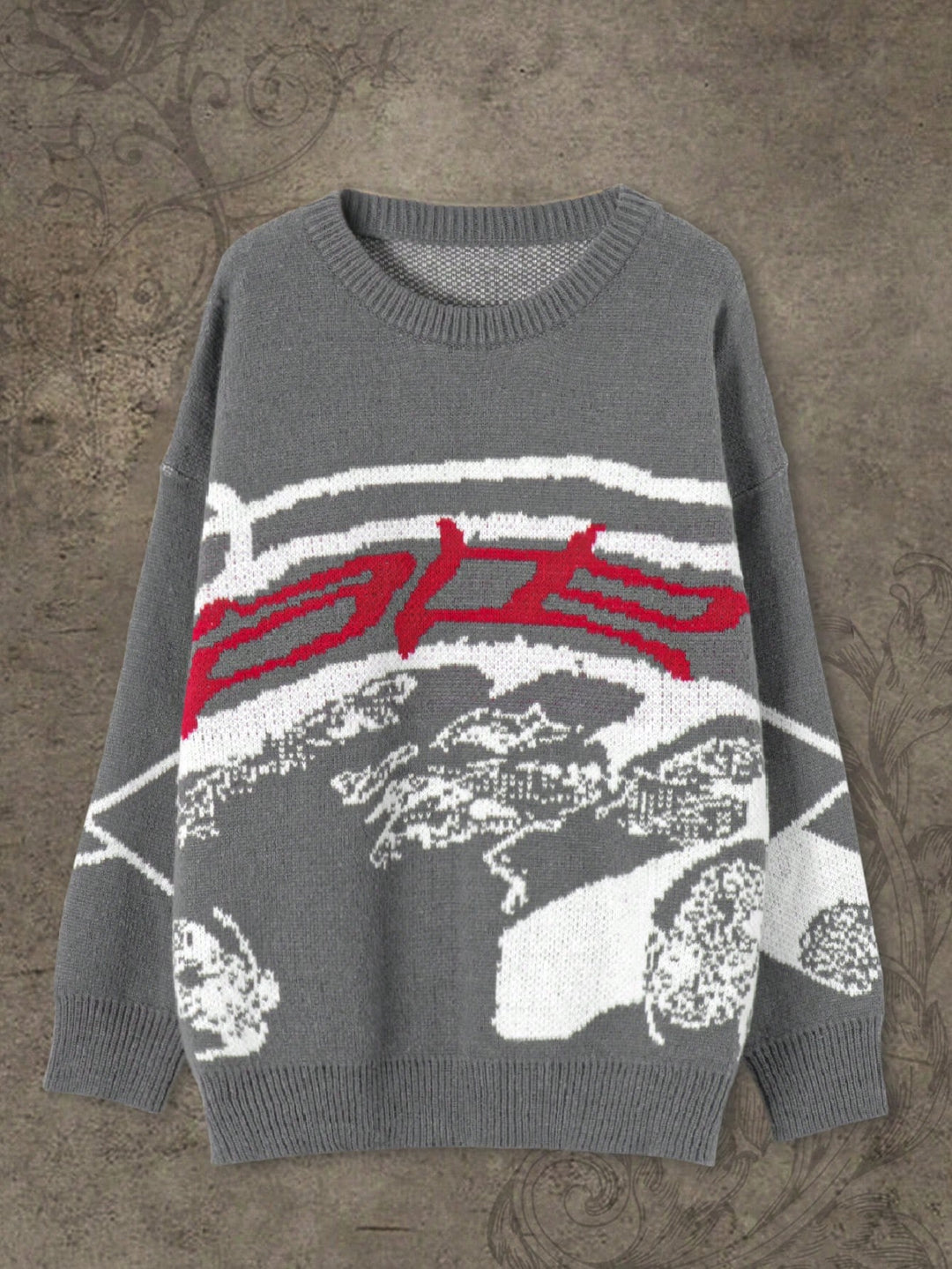 Pulover SHEIN, gri