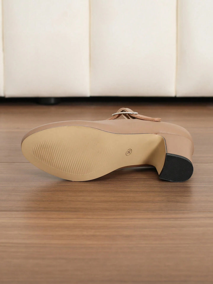 Pantofi SHEIN, maro