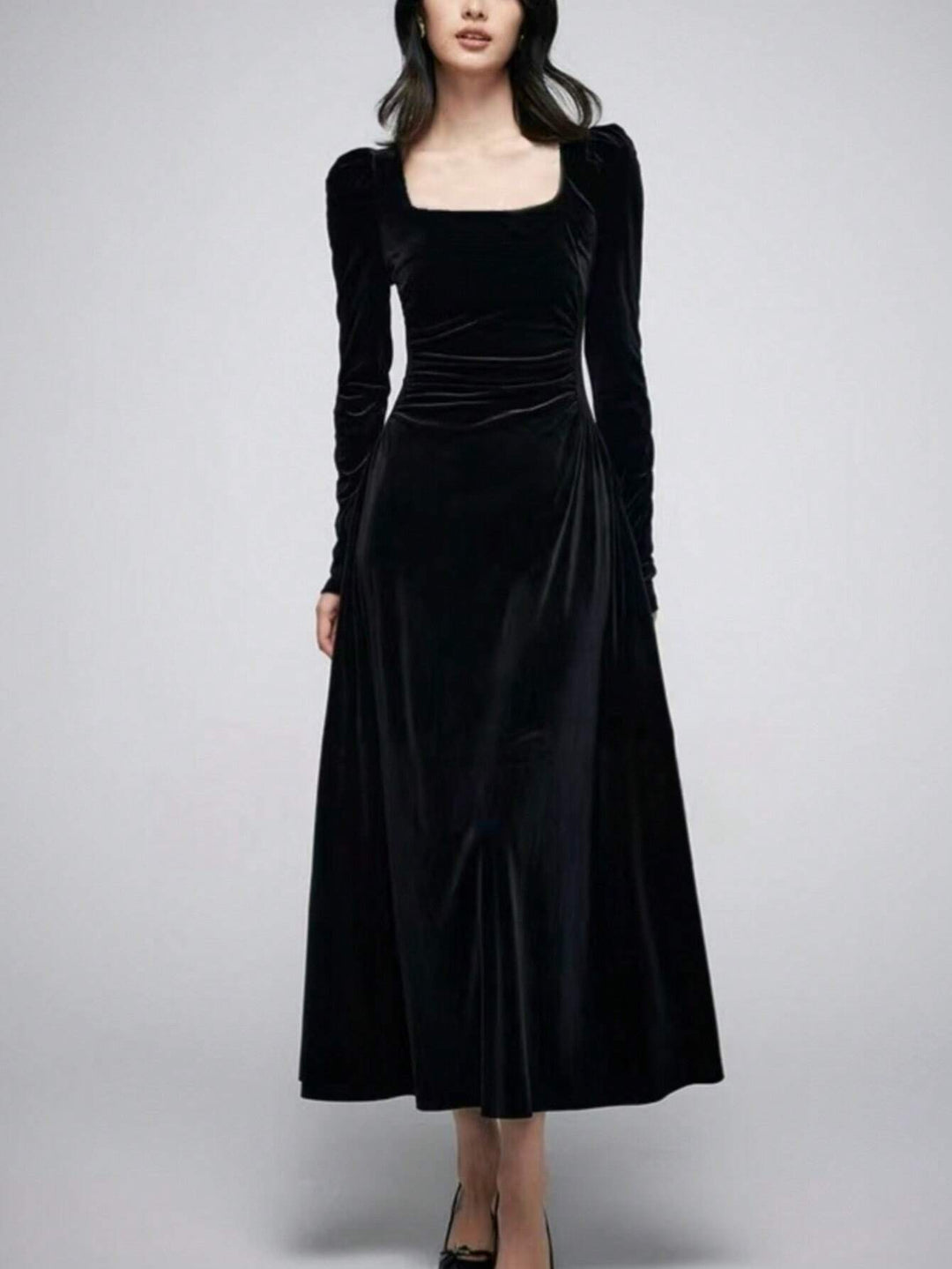 Rochie maxi SHEIN, negru