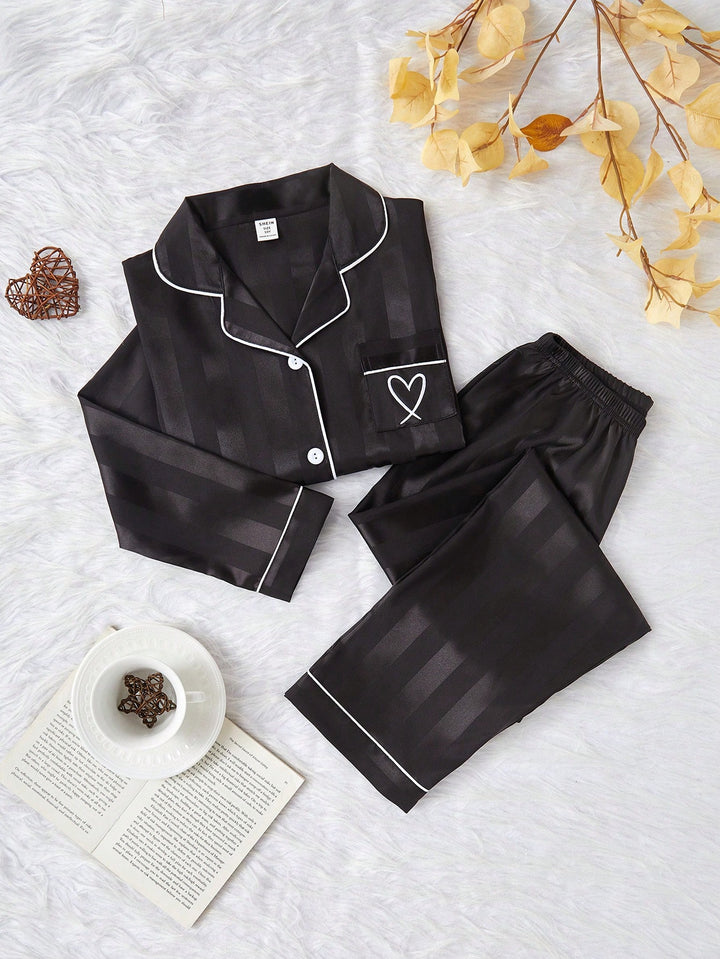 Pijama SHEIN, negru