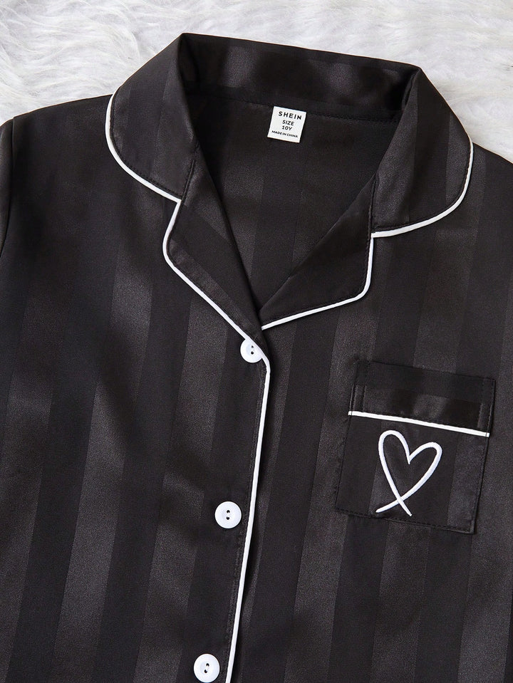 Pijama SHEIN, negru