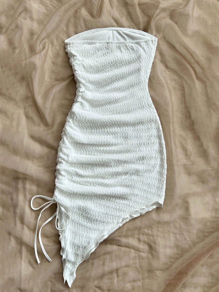 Rochie scurtă SHEIN, alb