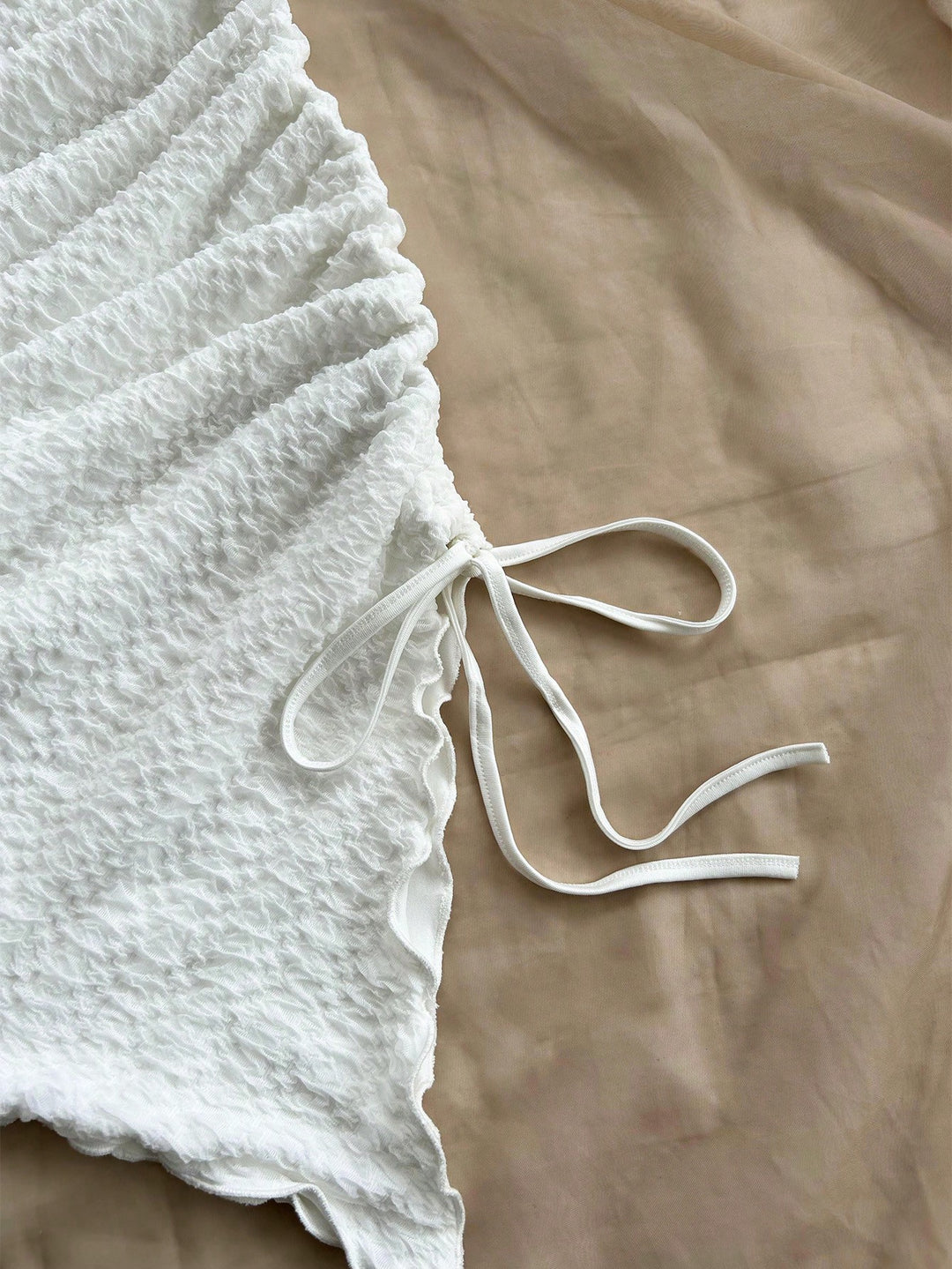 Rochie scurtă SHEIN, alb