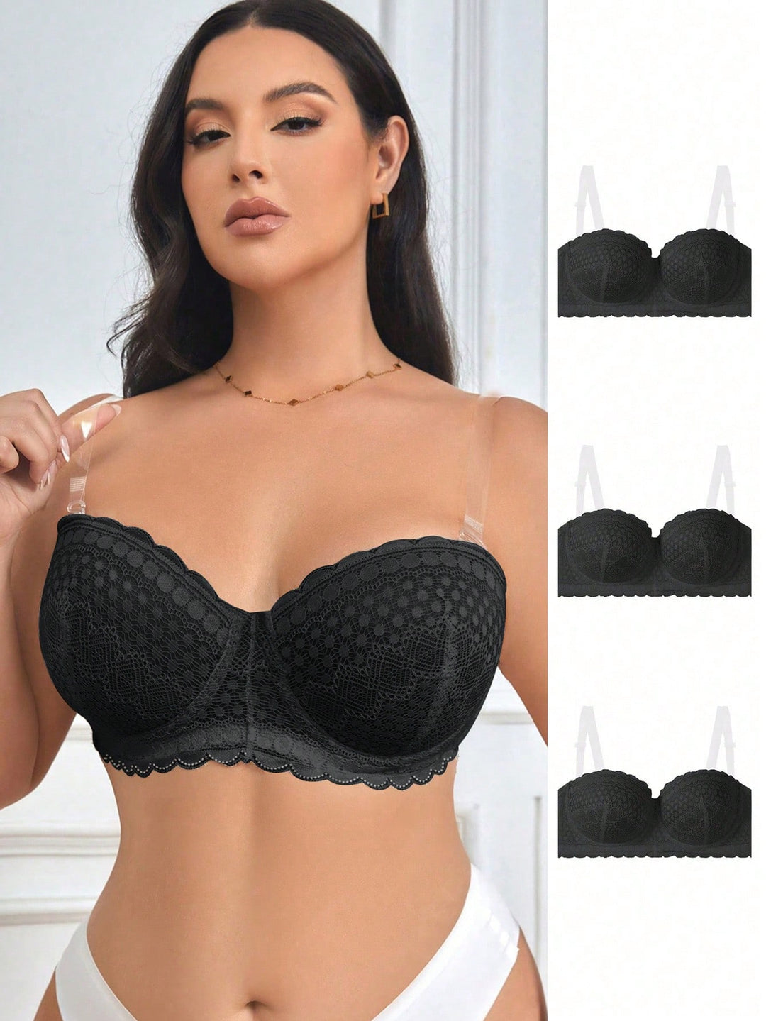 Sutien SHEIN, negru
