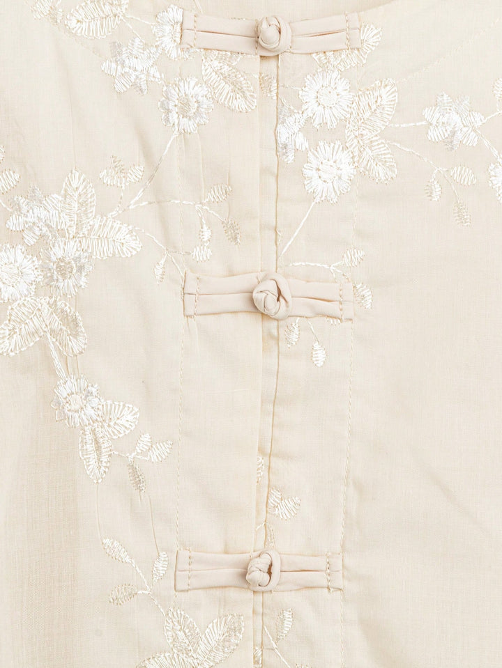 Bluza cu nasturi SHEIN, portocaliu