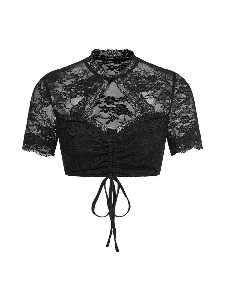 Top SHEIN, negru