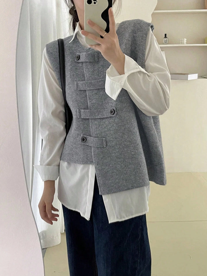 Cardigan SHEIN, gri