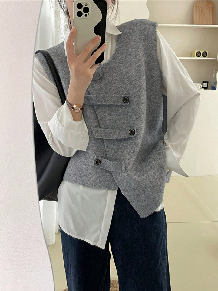 Cardigan SHEIN, gri