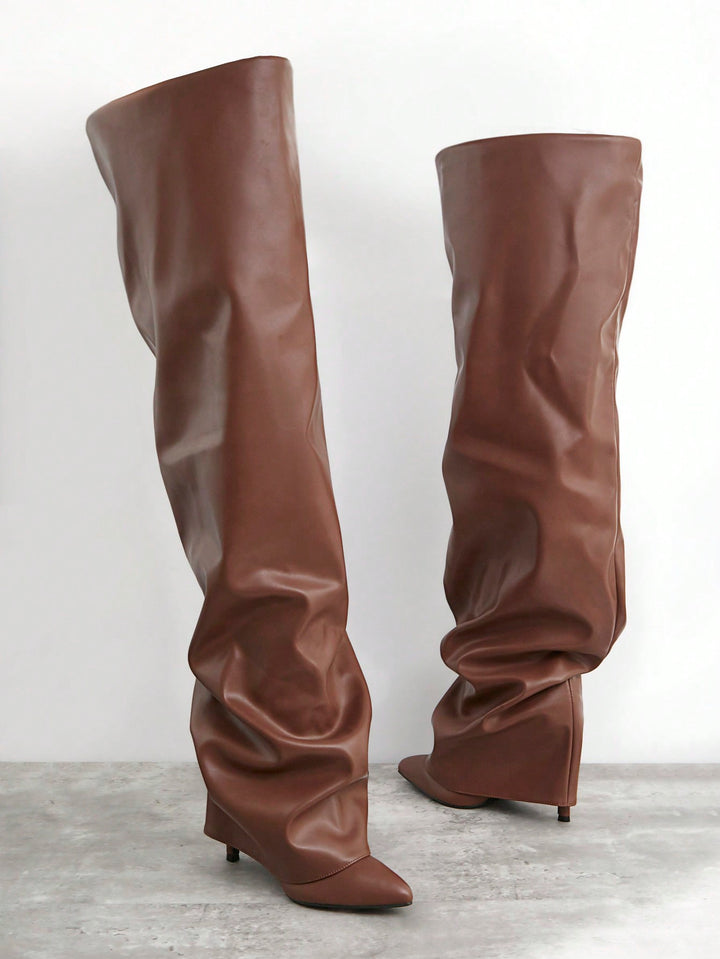SHEIN csizma, barna