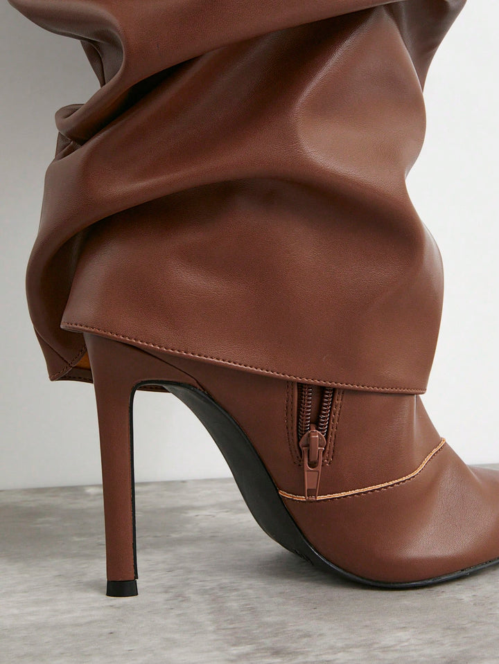 SHEIN csizma, barna