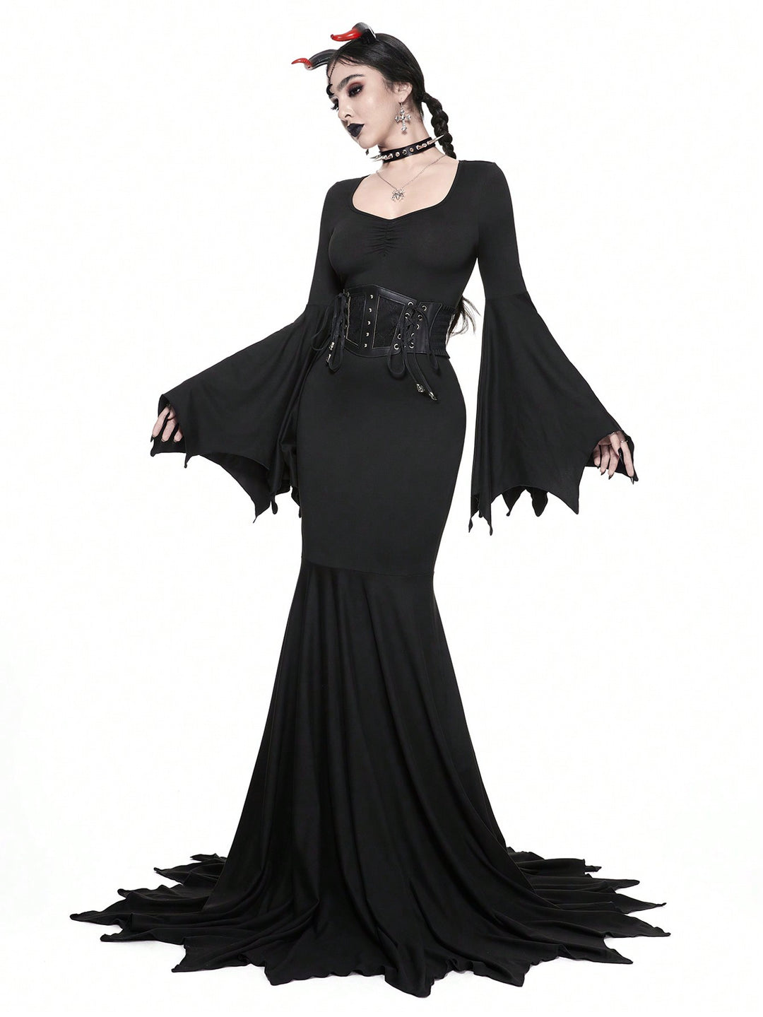 Rochie maxi SHEIN, negru