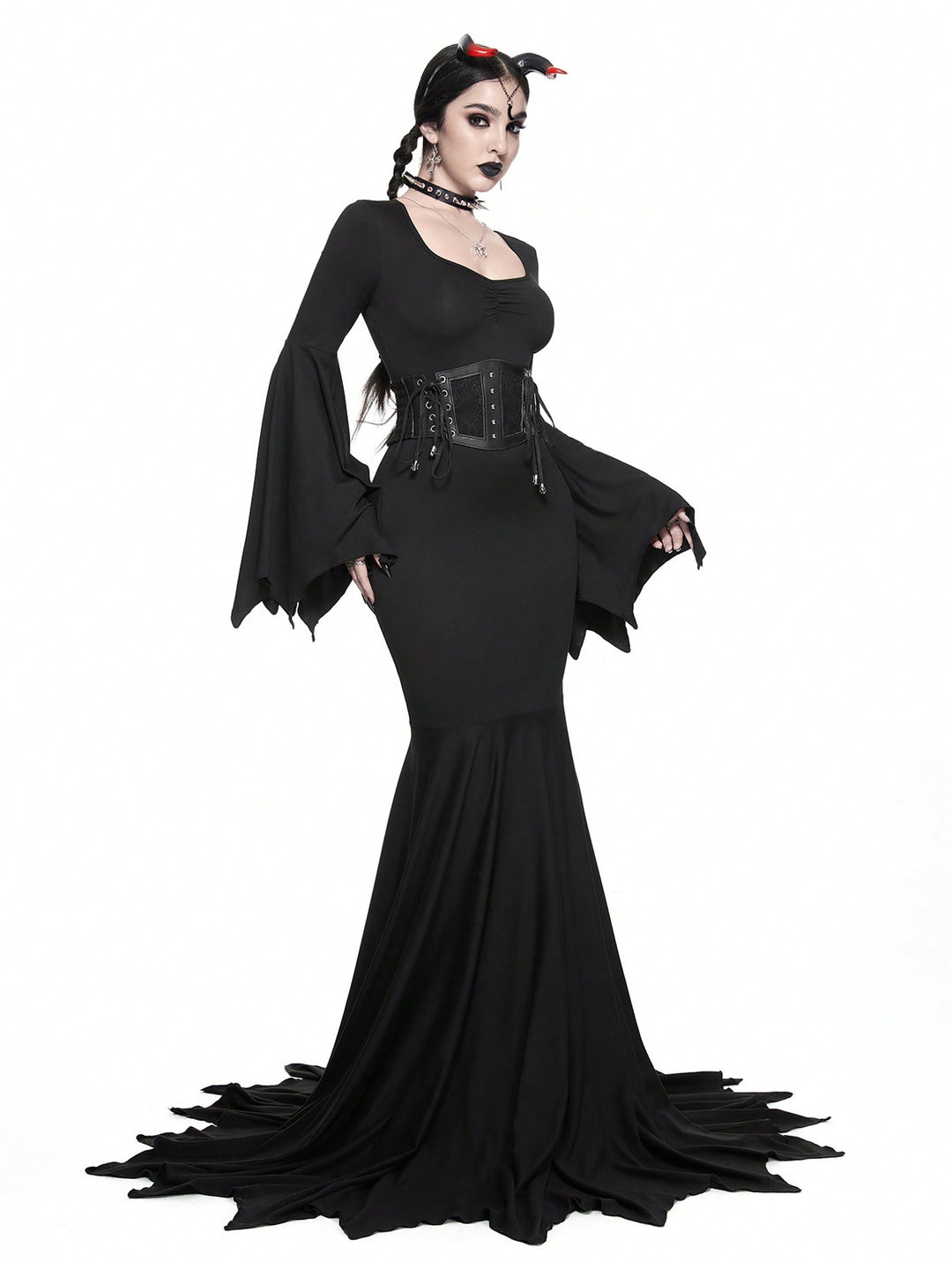 Rochie maxi SHEIN, negru