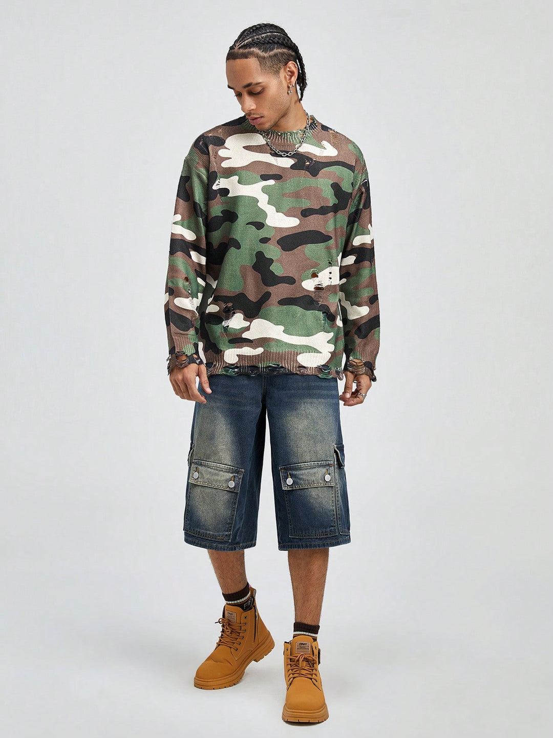 Jeans SHEIN, albastru