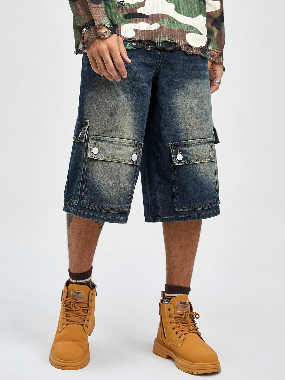 Jeans SHEIN, albastru