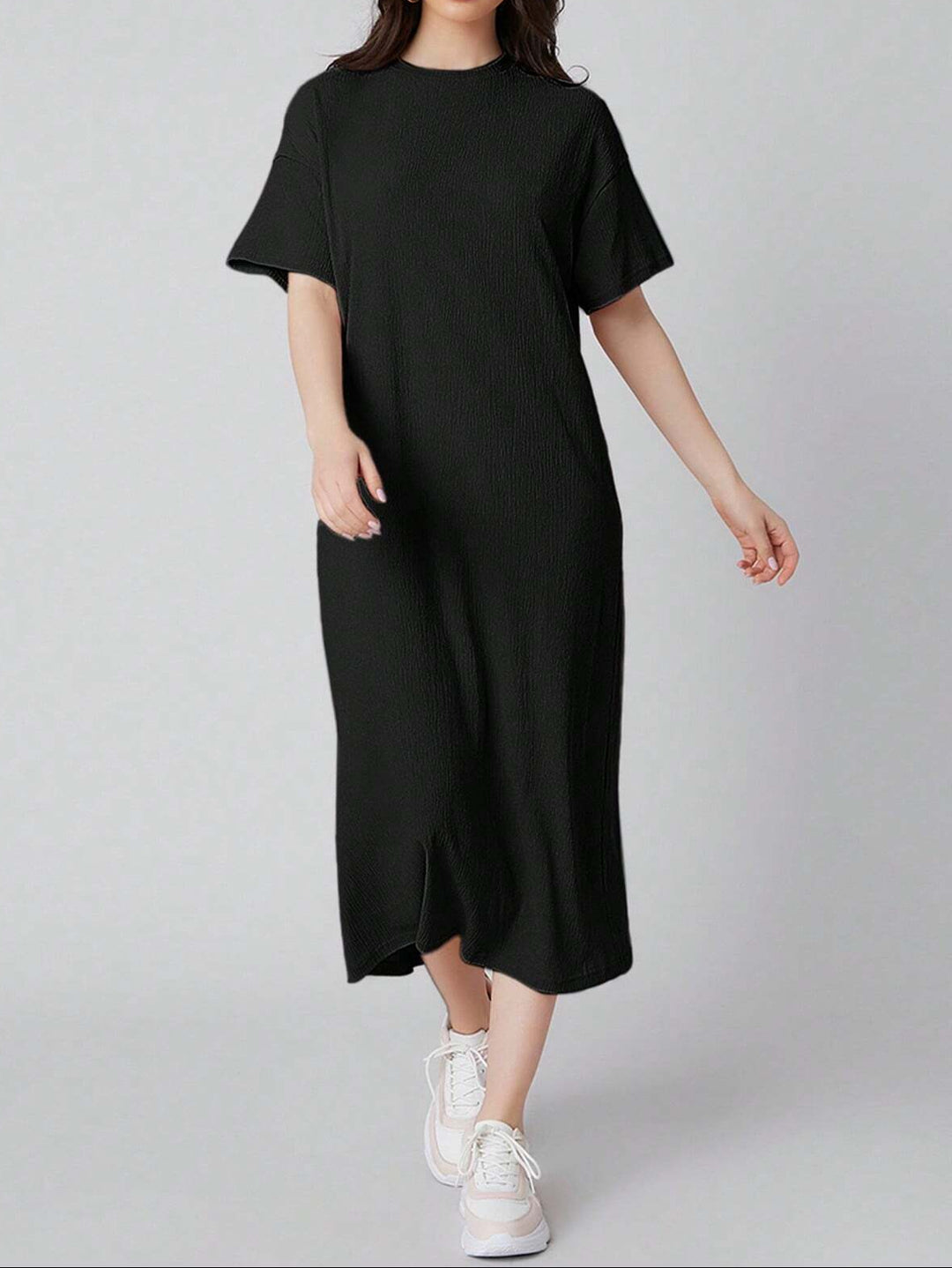 Rochie midi SHEIN, negru