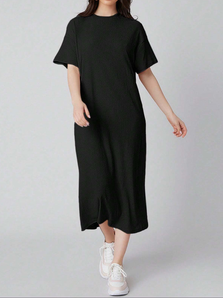 Rochie midi SHEIN, negru