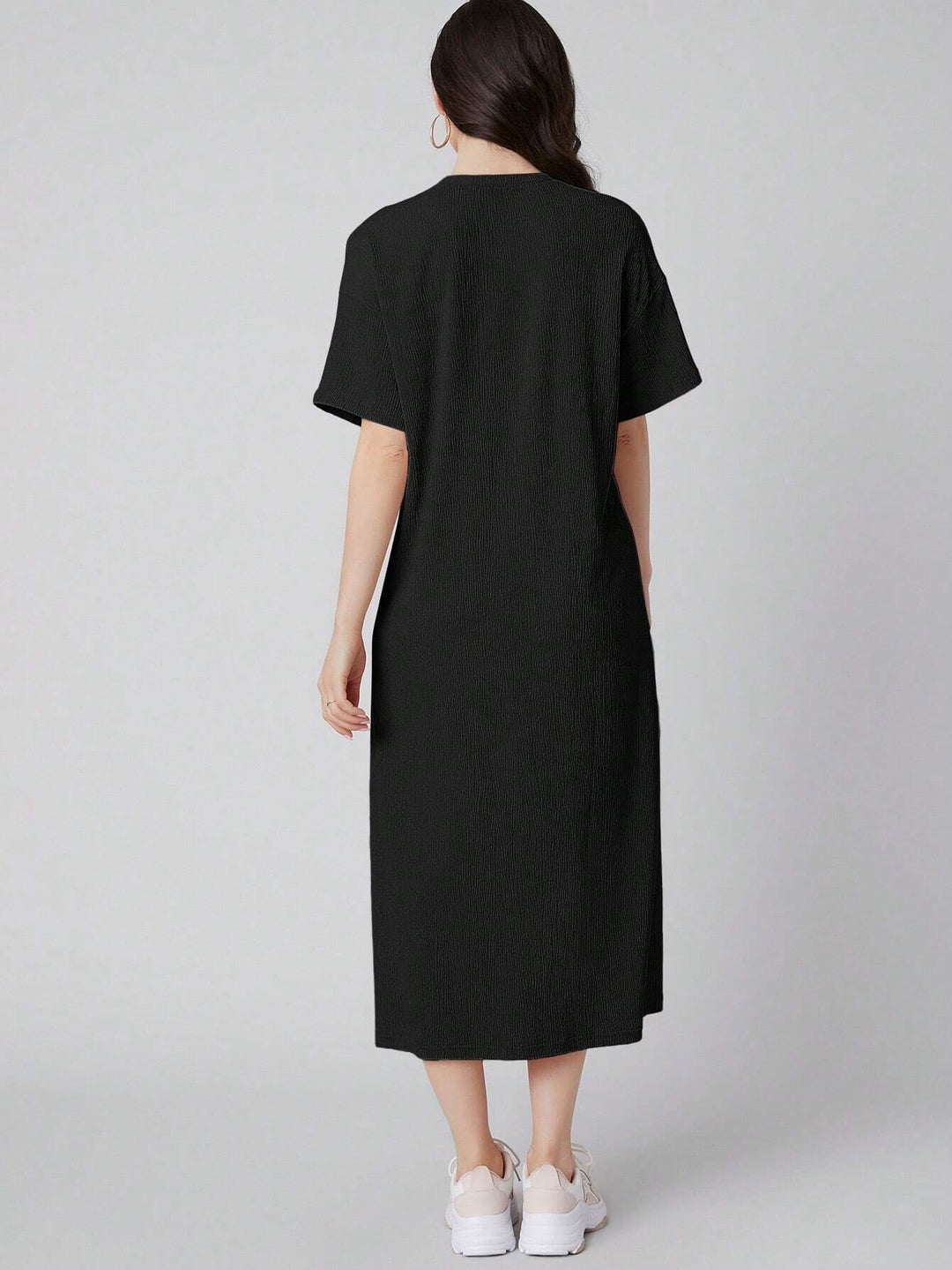 Rochie midi SHEIN, negru