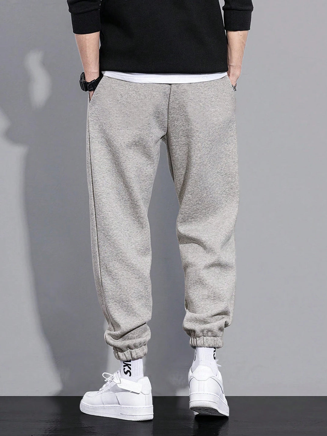 Pantaloni SHEIN, gri
