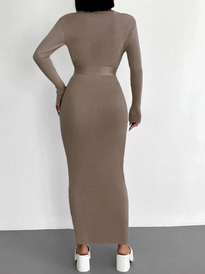 Rochie maxi SHEIN, maro