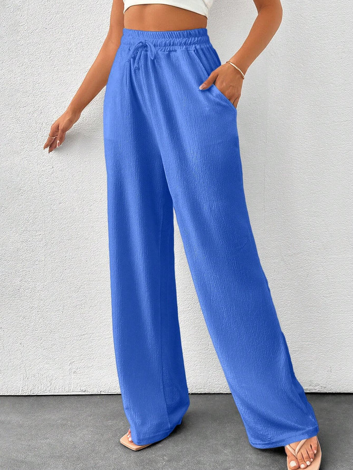 Pantaloni SHEIN, albastru