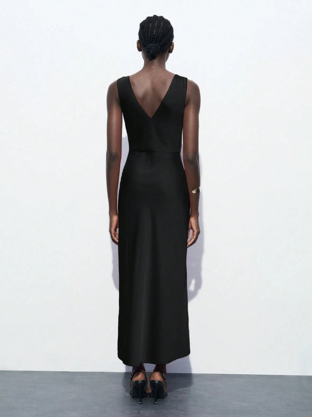 Rochie midi SHEIN, negru