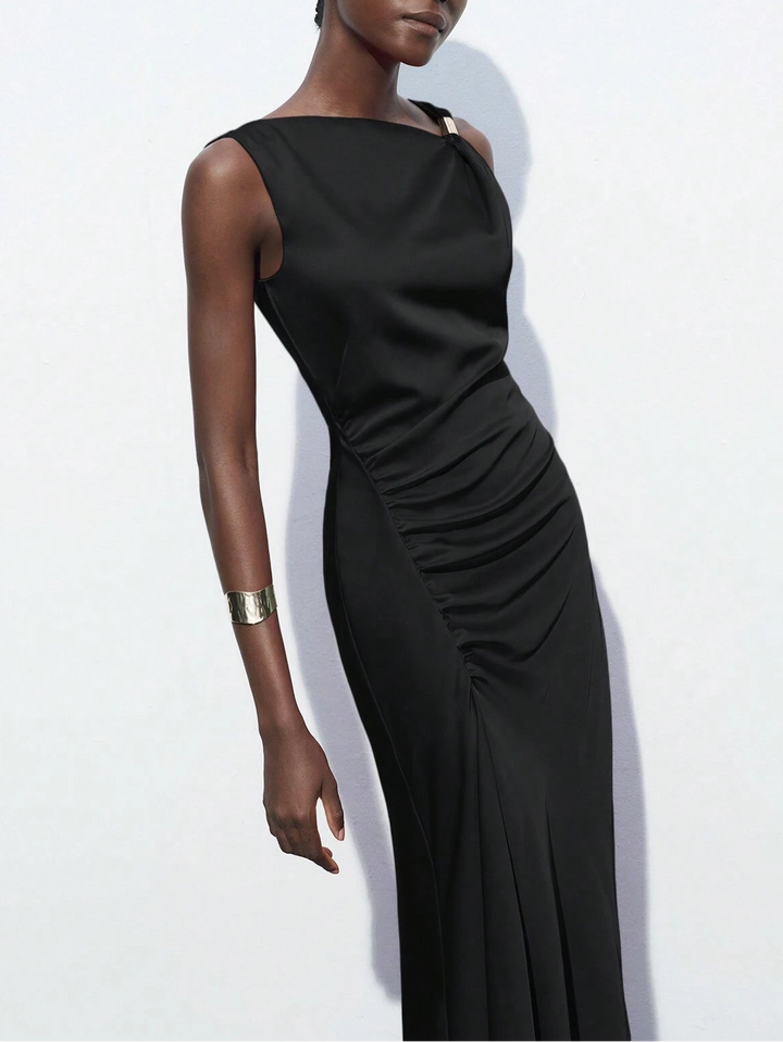 Rochie midi SHEIN, negru