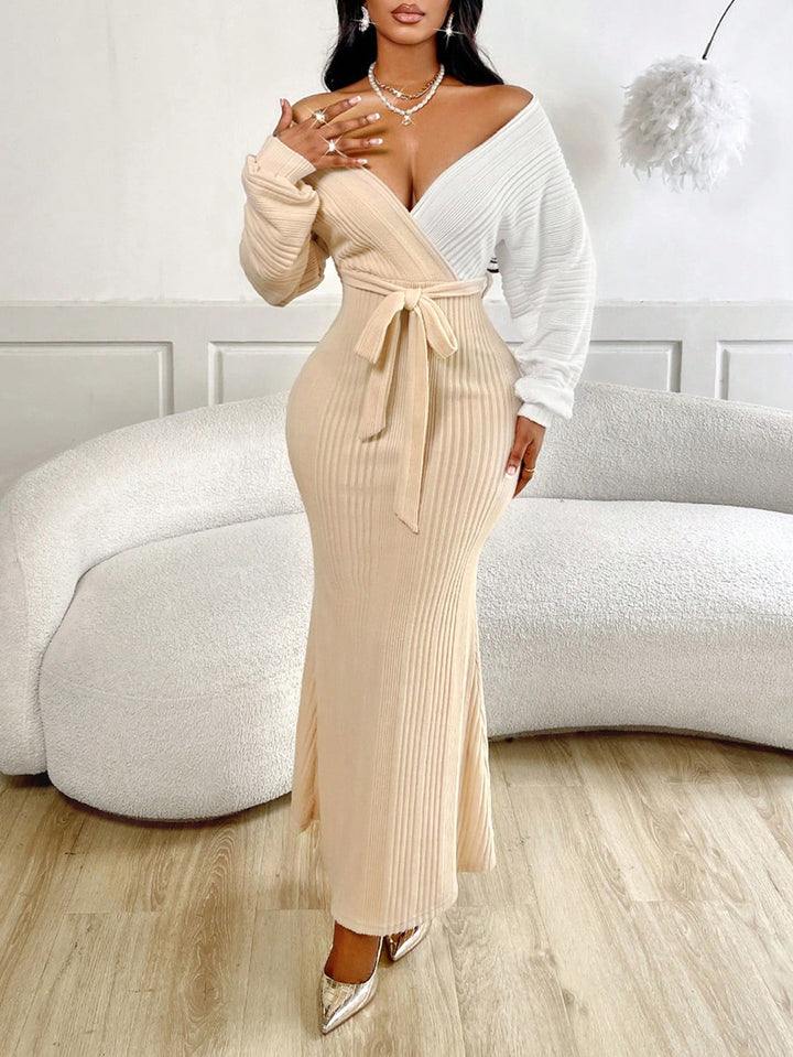 Rochie maxi SHEIN, mix culori