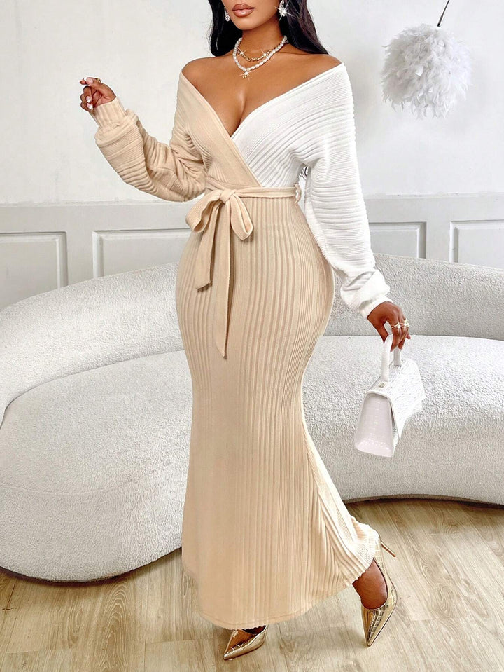 Rochie maxi SHEIN, mix culori