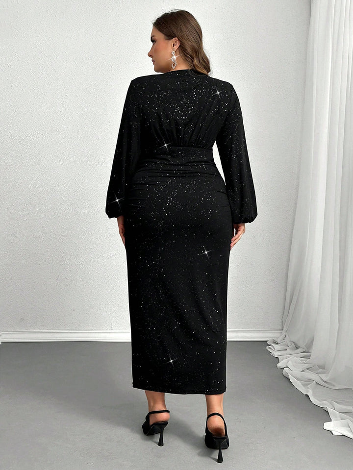 Rochie maxi SHEIN, negru