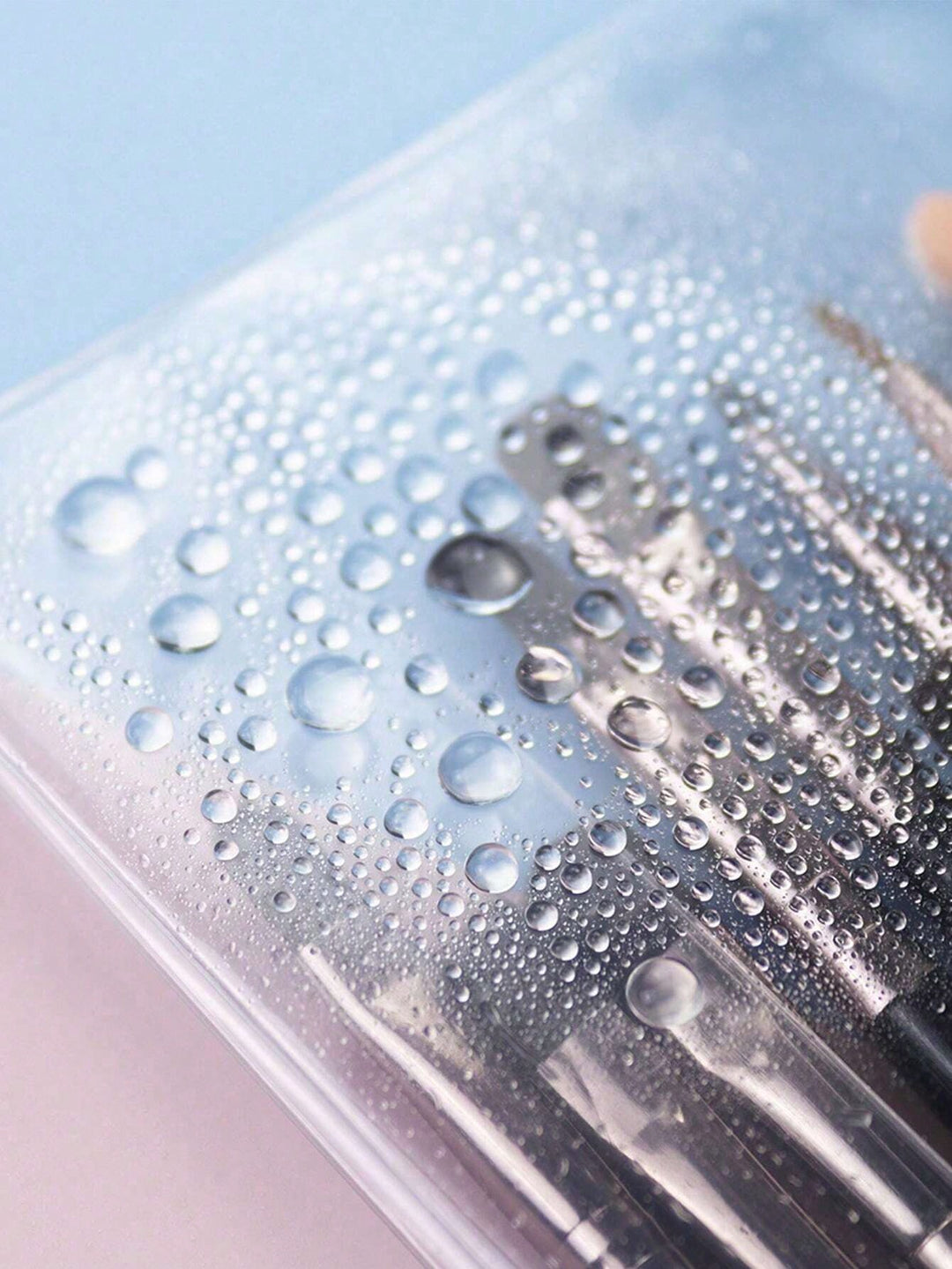 Organizator pentru machiaj SHEIN, transparent
