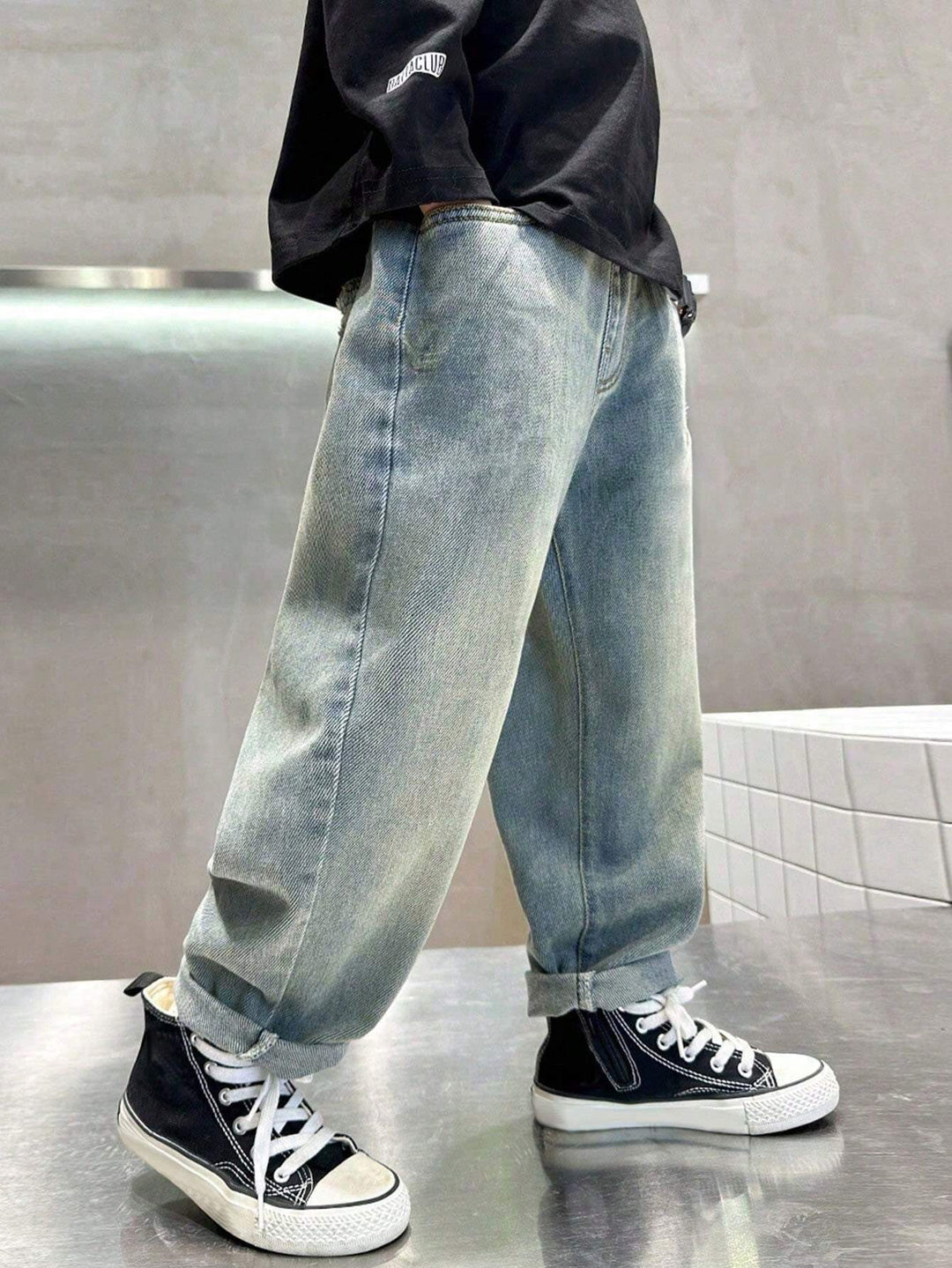 Jeans SHEIN, albastru