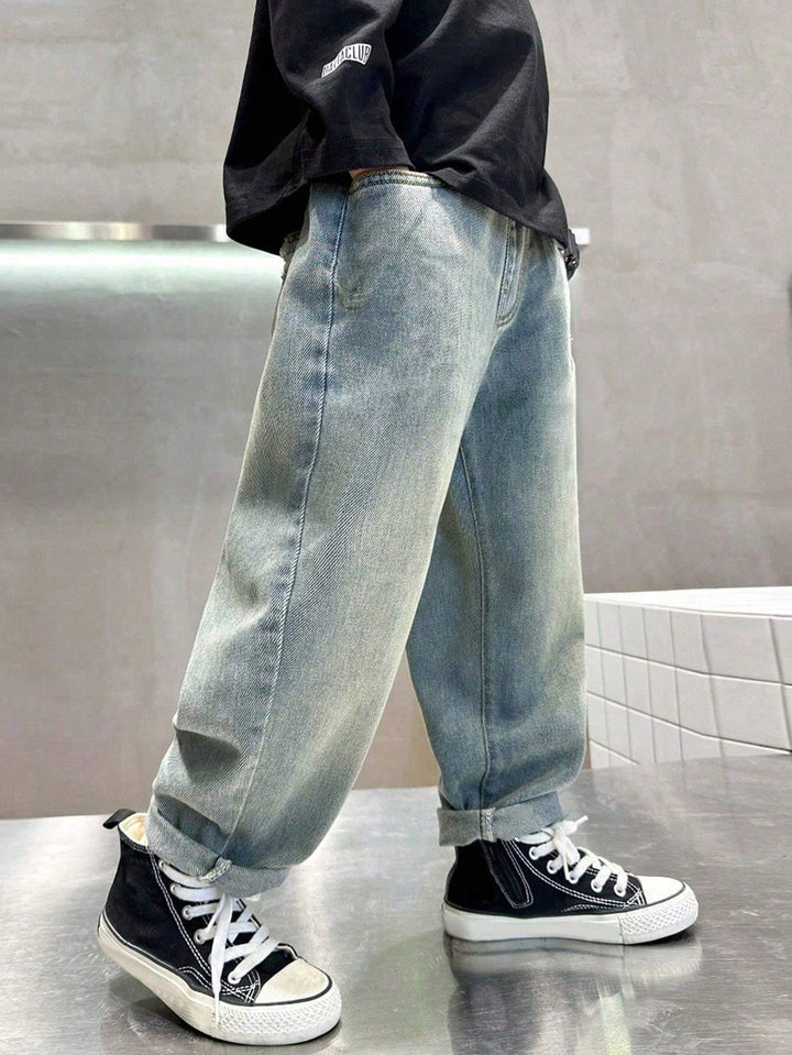 Jeans SHEIN, albastru