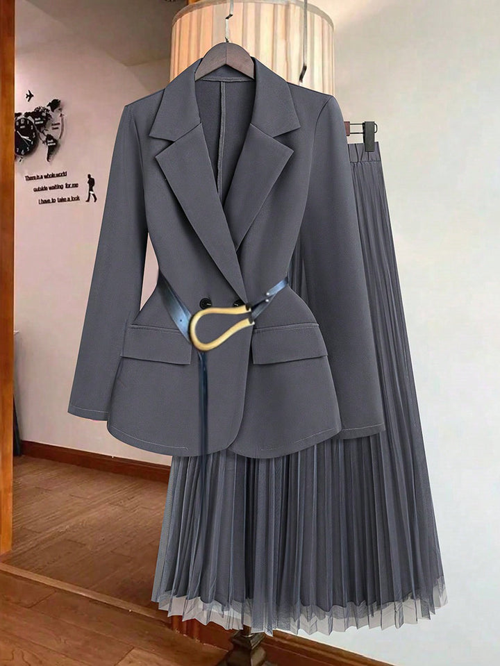 Costum SHEIN, gri