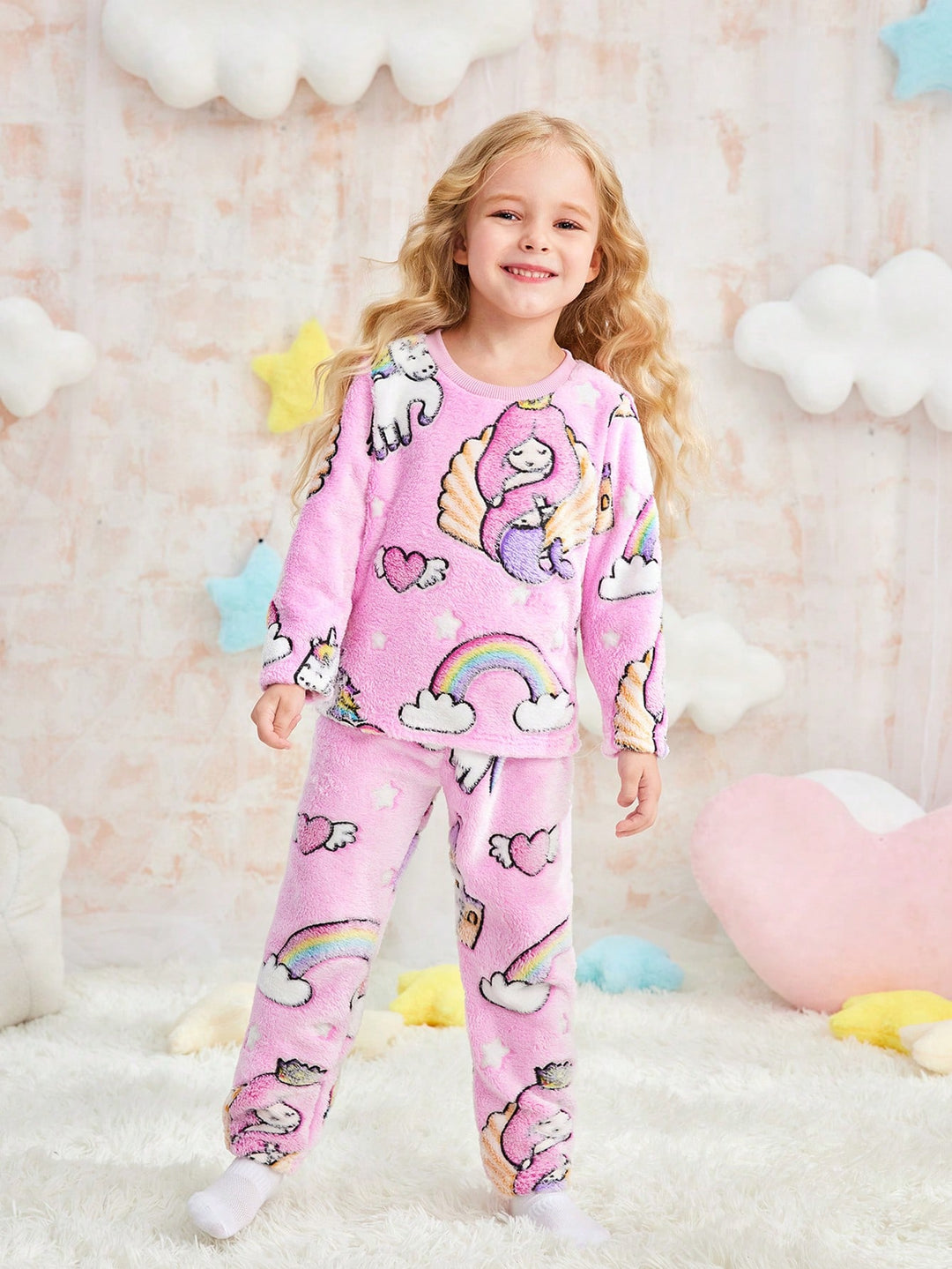 Pijama SHEIN, roz