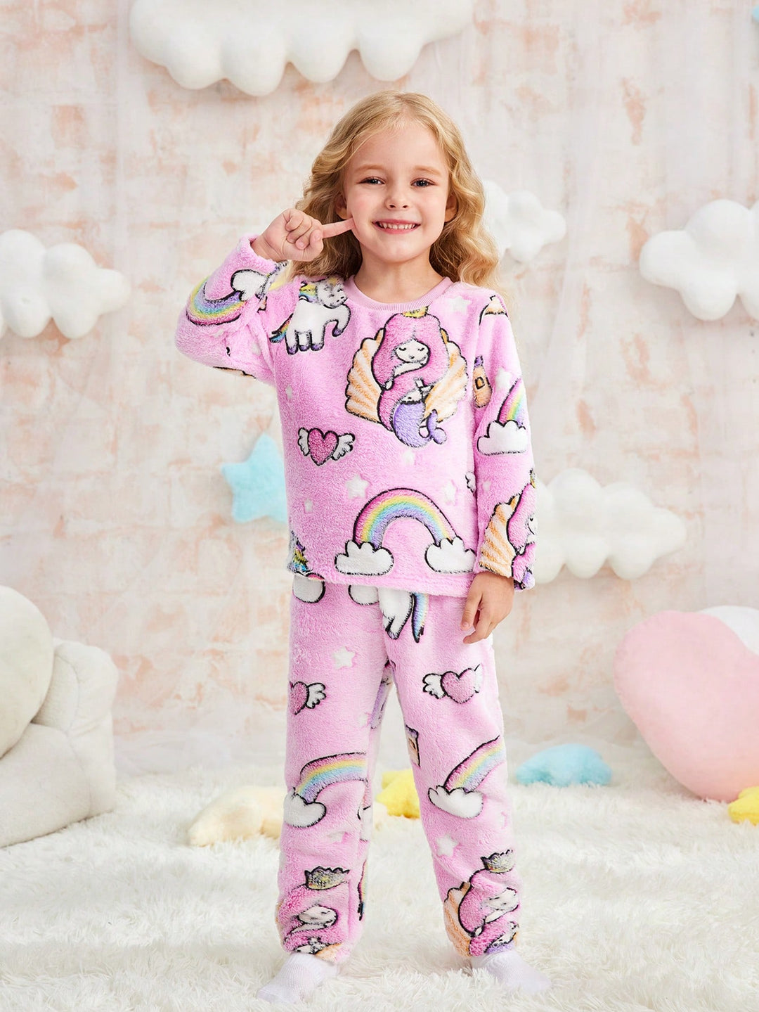 Pijama SHEIN, roz