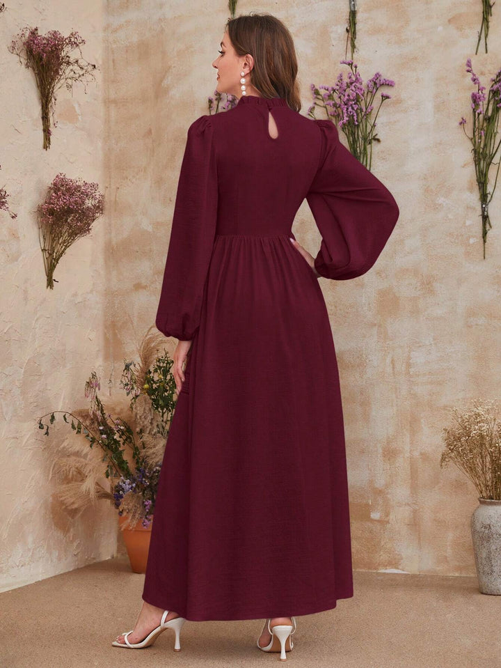 Rochie maxi SHEIN, vișiniu